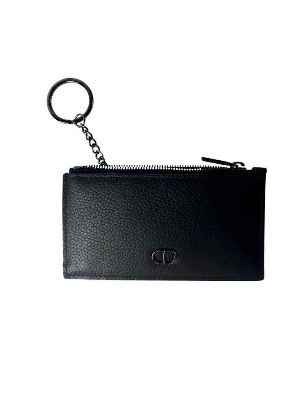Dior Fragment Case Coin Key Ring Black Key Holder